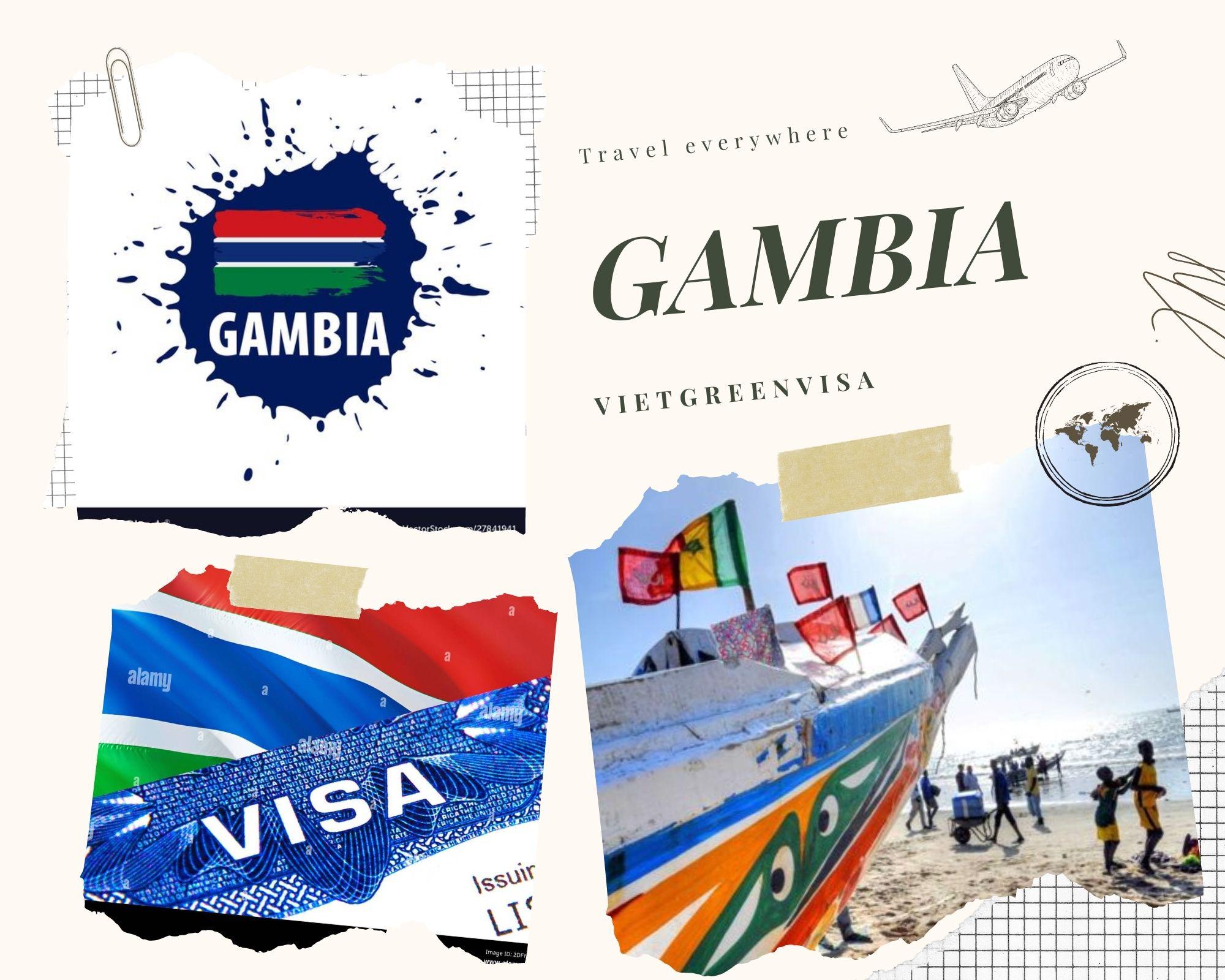 Hướng dẫn xin visa công tác Gambia trọn gói