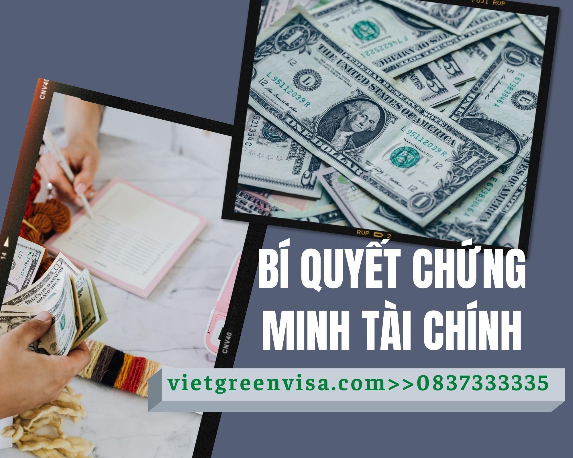 Bí quyết để chứng minh tài chính không phải ai cũng biết