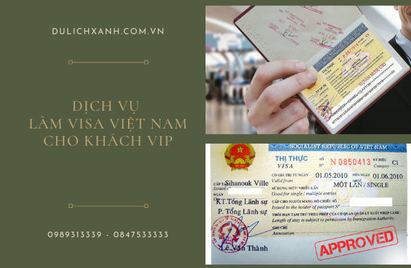 DỊCH VỤ LÀM VISA VIỆT NAM TẠI SÂN BAY NHANH CHO KHÁCH VIP