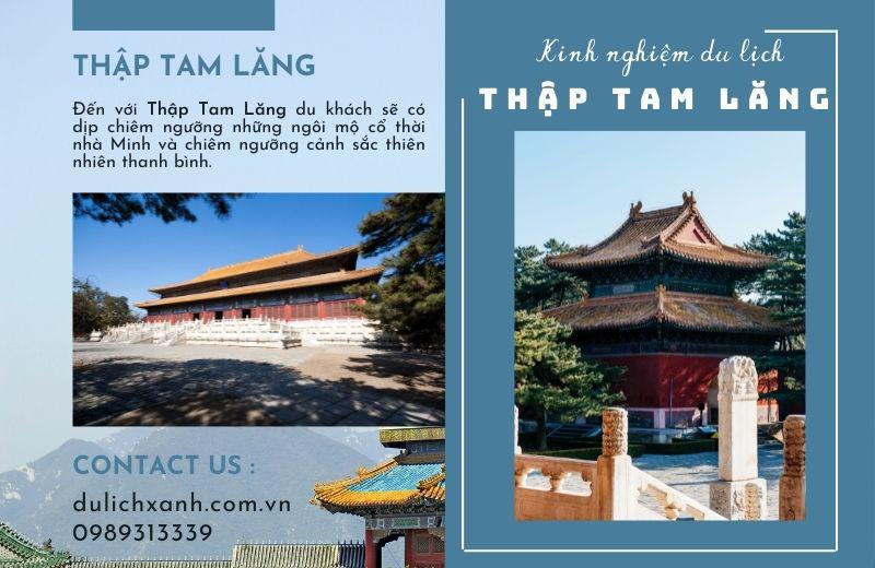 Thập Tam Lăng - Cụm công trình lăng tẩm tiêu biểu Trung Quốc