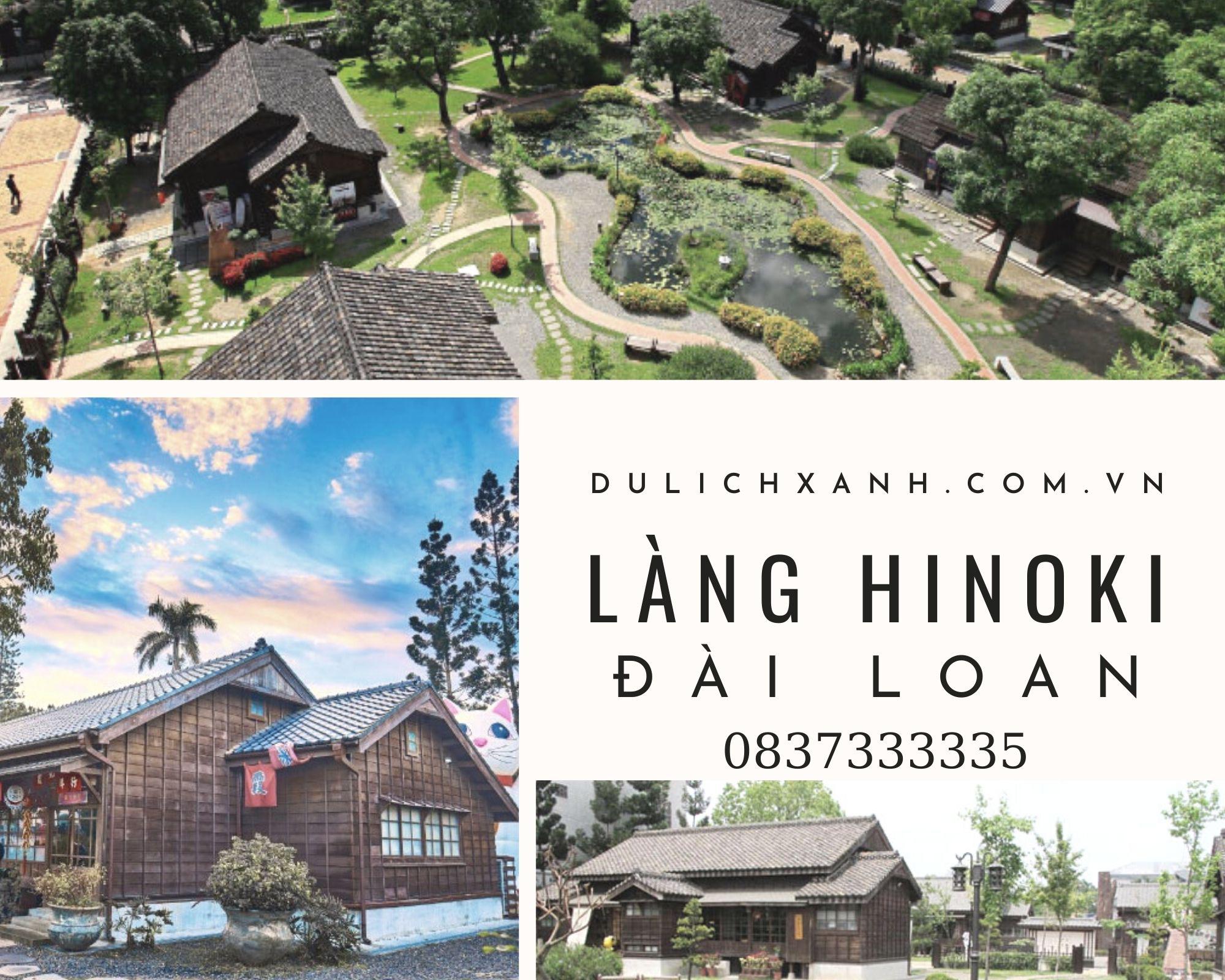 Vẻ đẹp bình yên của Làng Hinoki Đài Loan