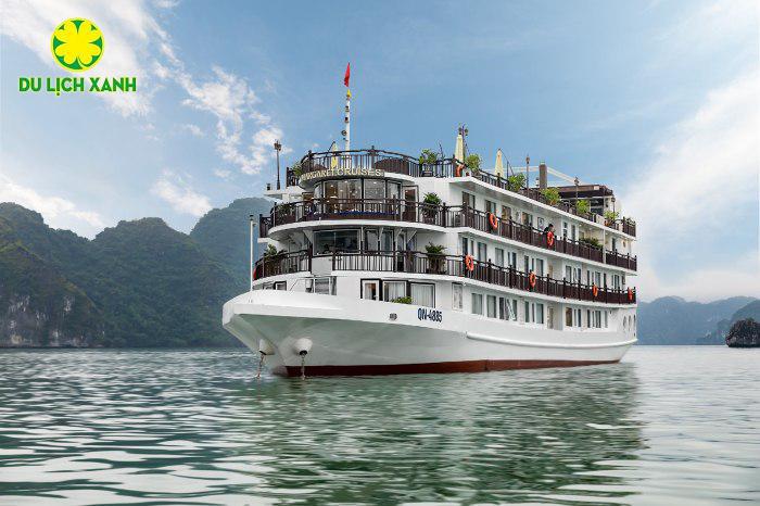 Tận hưởng tour Du Thuyền Hermes 5 sao đẳng cấp Hạ Long