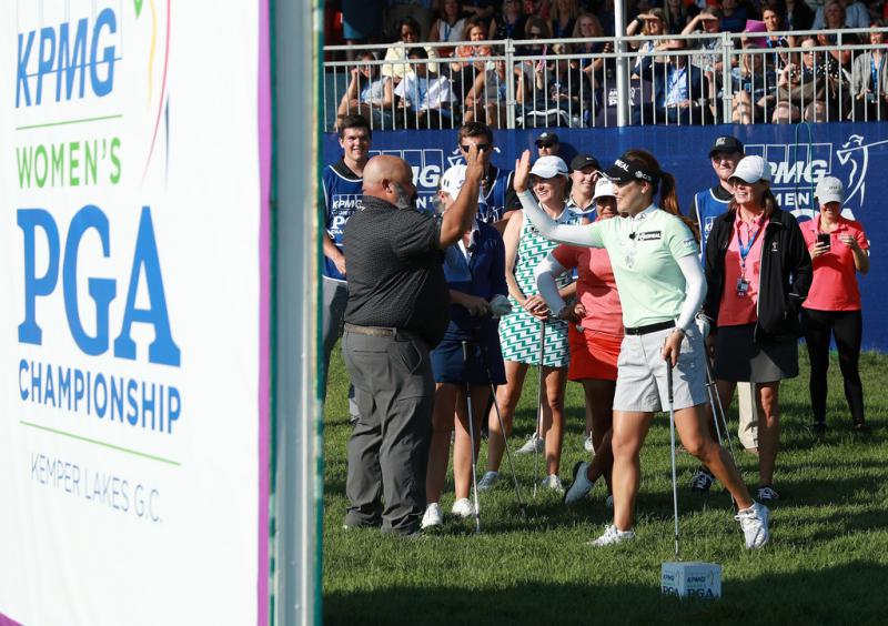 KPMG Women’s PGA Championship có khán giả thực địa