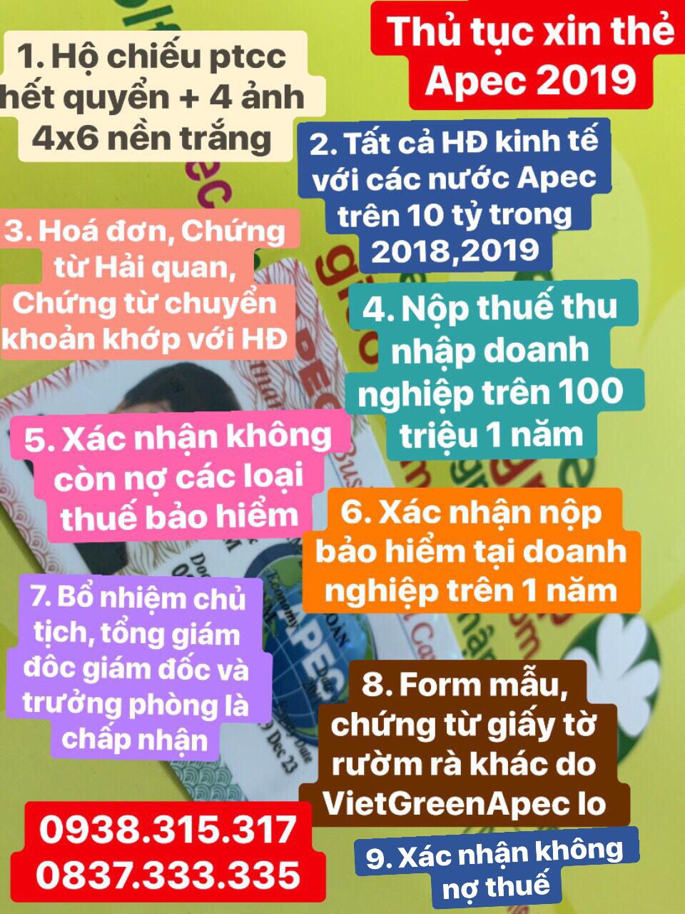 Thủ tục gia hạn thẻ và cấp đổi lại thẻ APEC tại Điện Biên