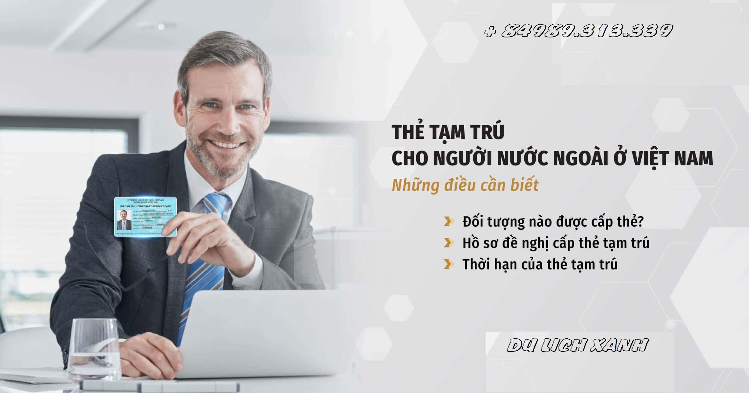 Thủ tục sửa đổi thẻ tạm trú