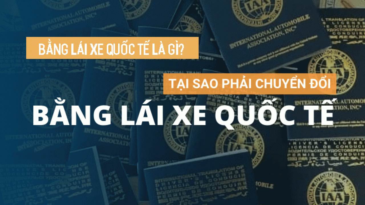 8 lý do chúng ta phải có bằng lái xe quốc tế