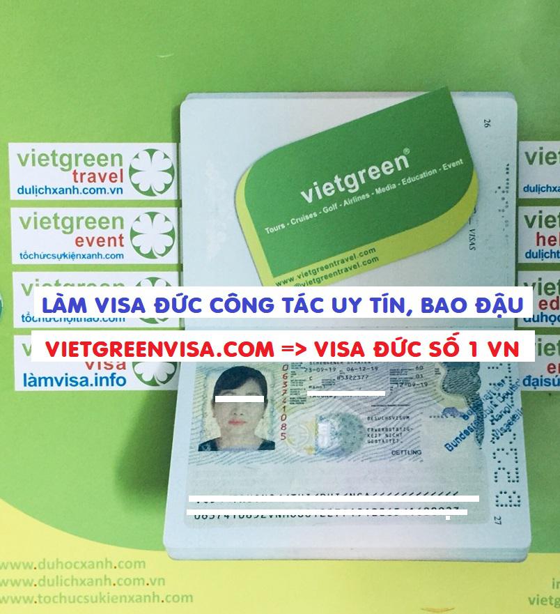 Dịch vụ làm visa Đức công tác nhanh chóng