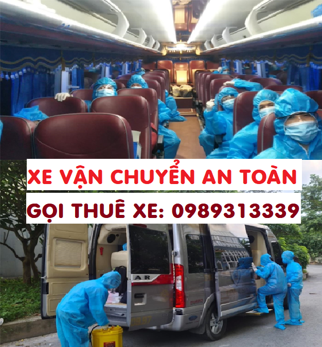 Dịch vụ xe đưa đón cách ly, vận chuyển trong mùa dịch