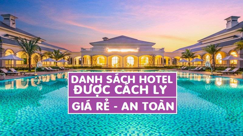 Danh sách khách sạn cách ly y tế tập trung ở Việt Nam cập nhật