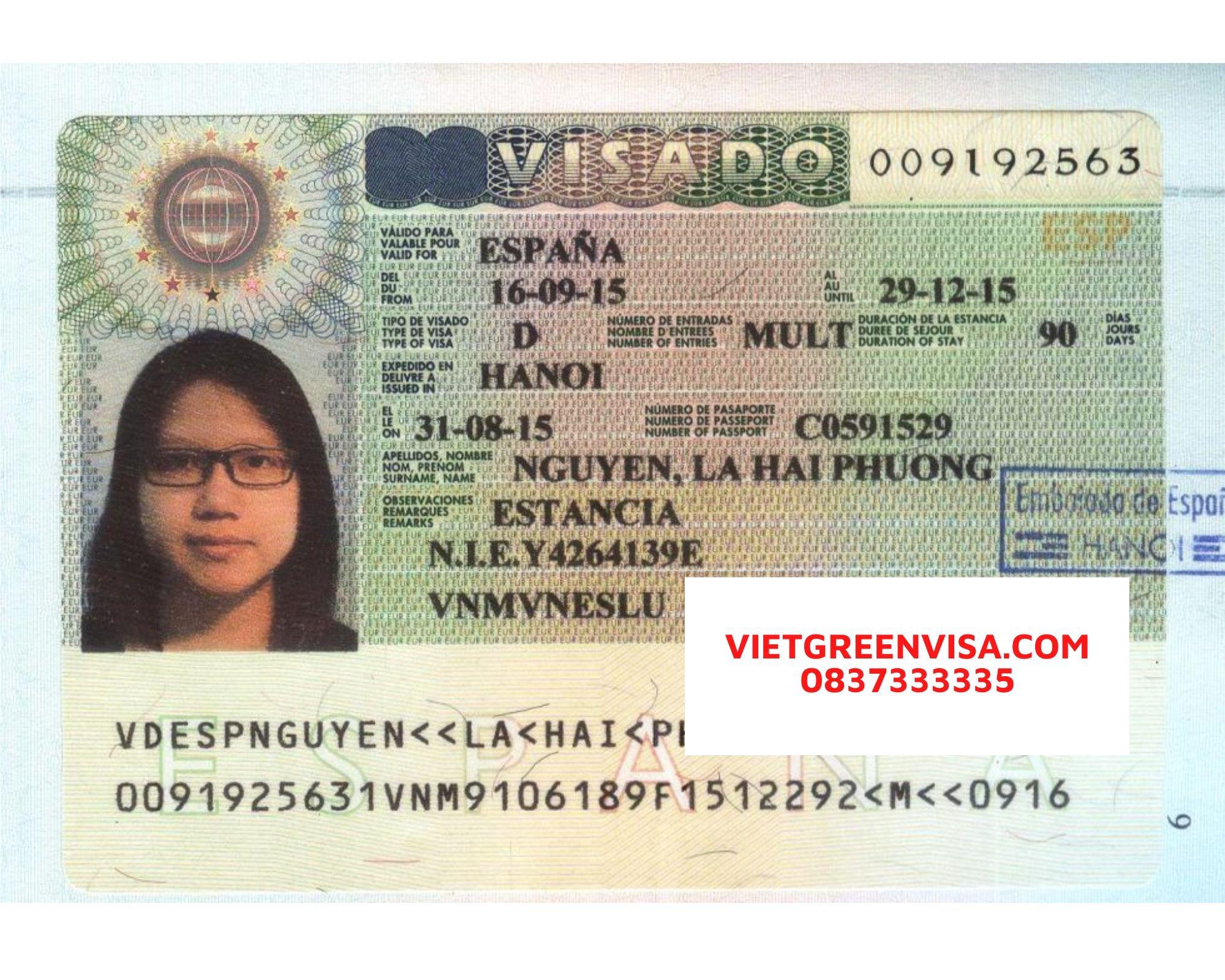 Hỗ trợ làm lại visa Tây Ban Nha bị từ chối