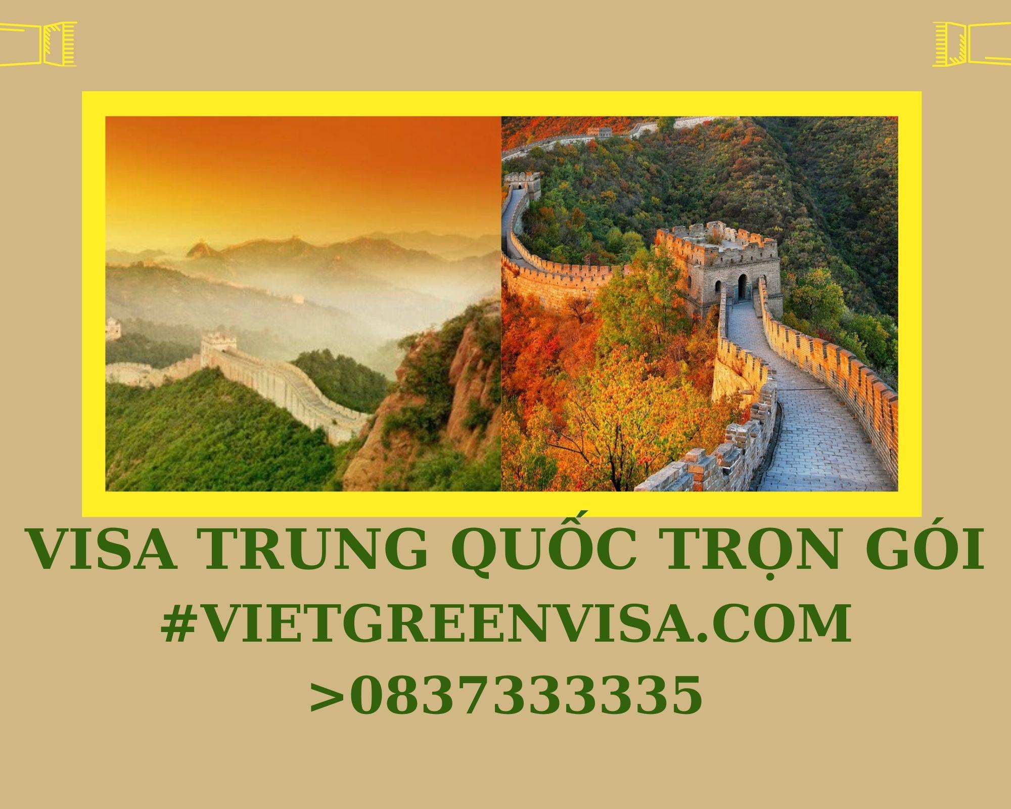 Dịch vụ xin Visa Trung Quốc thăm thân nhân nhanh gọn, uy tín, giá rẻ