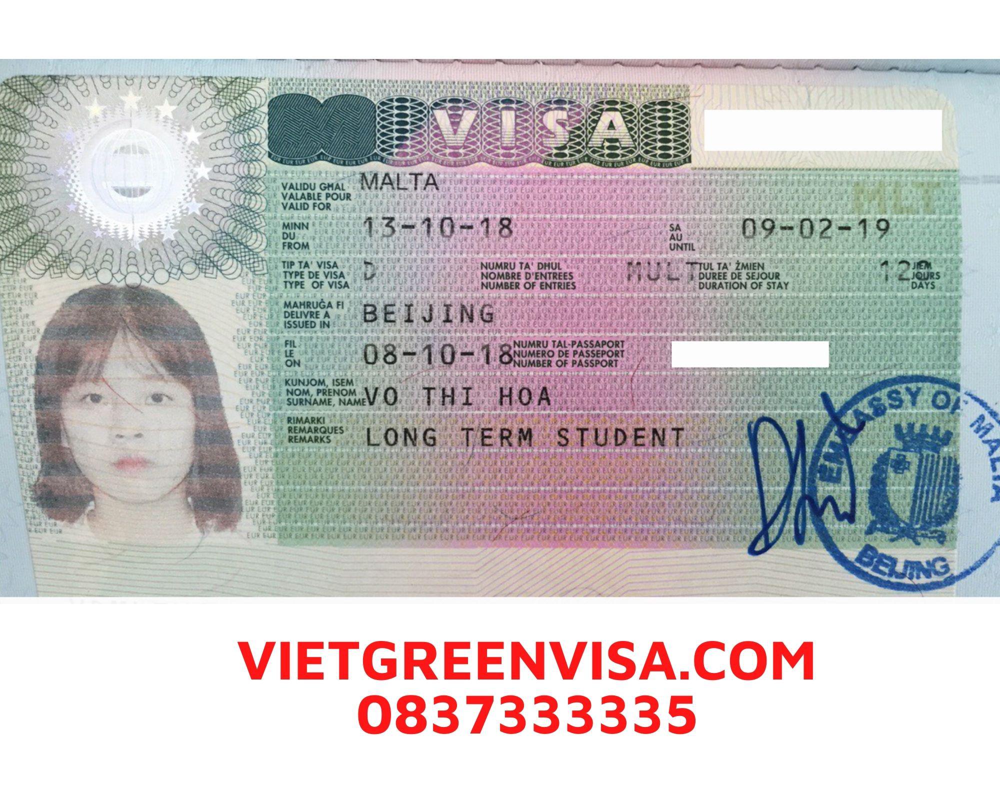 Dịch vụ làm visa du học Malta nhanh rẻ, uy tín