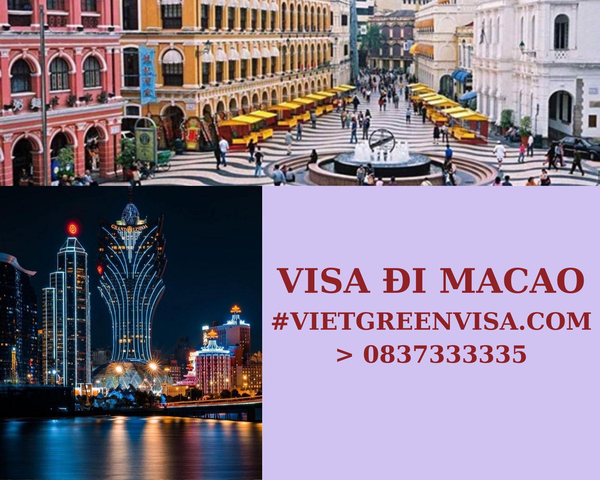 Dịch vụ xin Visa sang Macau tổ chức đám cưới, kết hôn