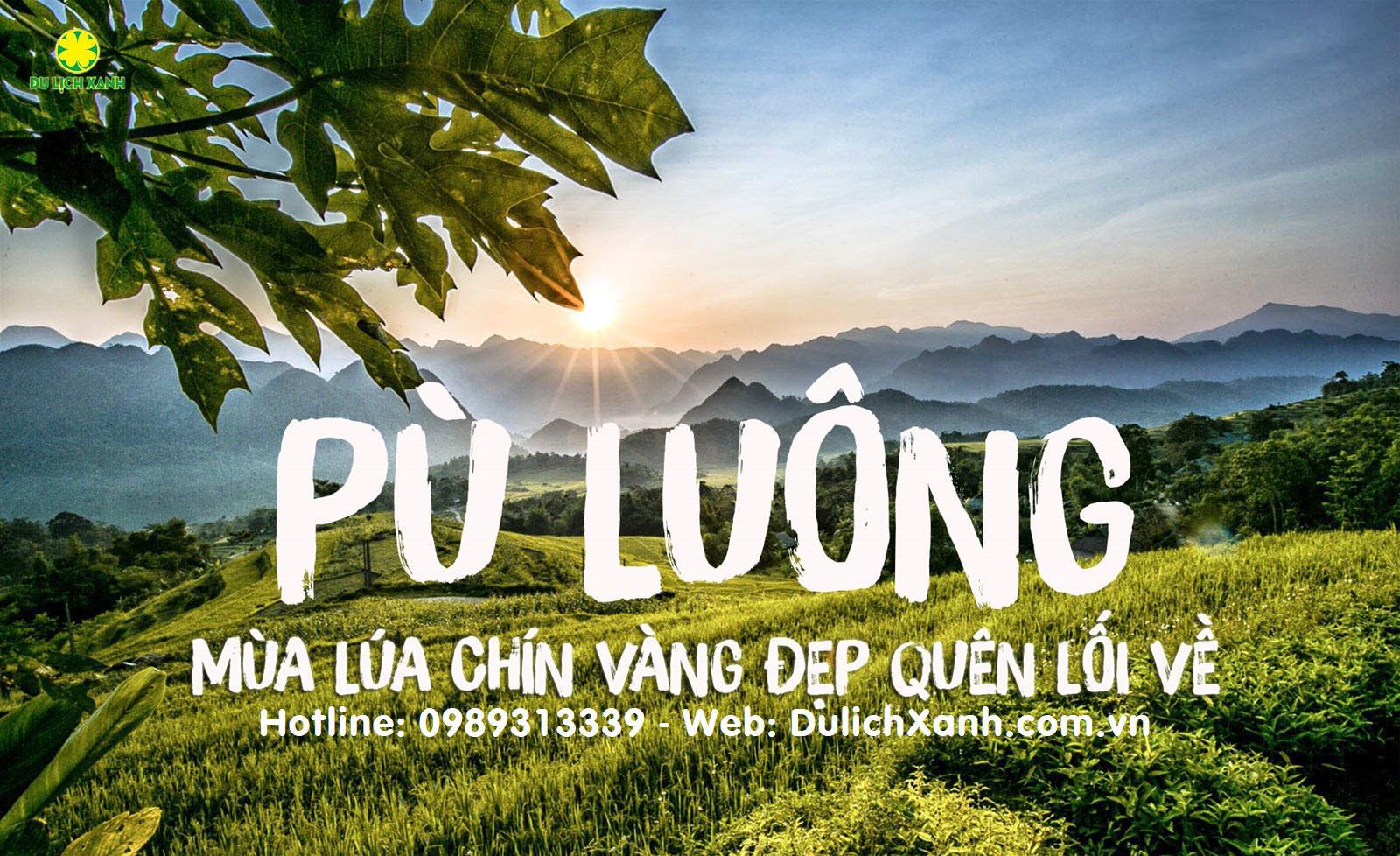 Du Lịch Xanh, kinh nghiệm du lịch pù luông mùa thu, du lịch pù luông mùa thu, tour du lịch pù luông