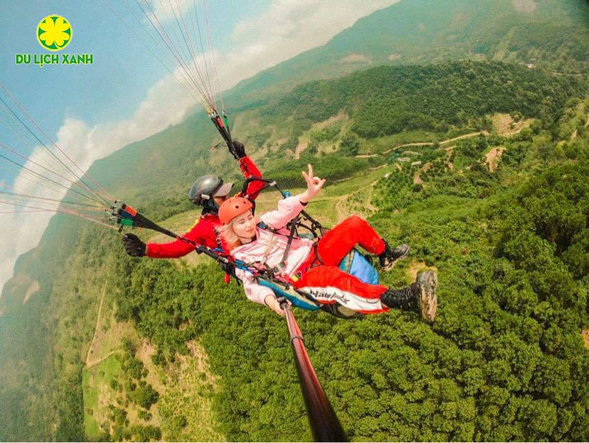 Tour bay dù lượn Viên Nam Hòa Bình 1 ngày | Tour mạo hiểm