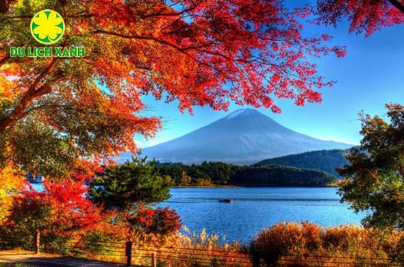 Du Lịch Xanh, mùa thu Nhật Bản, top 3 điểm view đẹp nhất mùa thu Nhật Bản