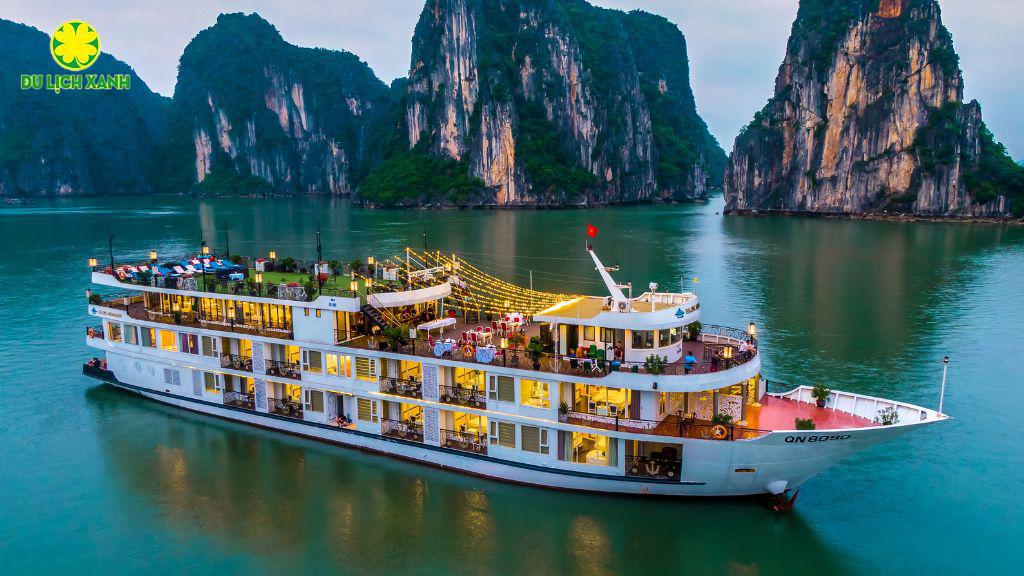 Du thuyền Aquamarine, Aquamarine Cruise, Tour du thuyền Hạ Long, Du Lịch Xanh