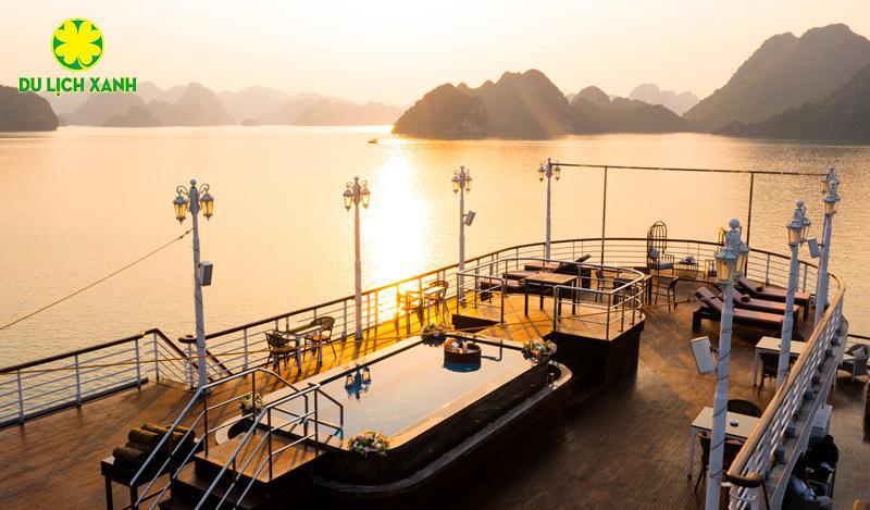 Du thuyền Paradise Elegance , Paradise Elegance Cruise, Tour du thuyền Hạ Long, Du Lịch Xanh