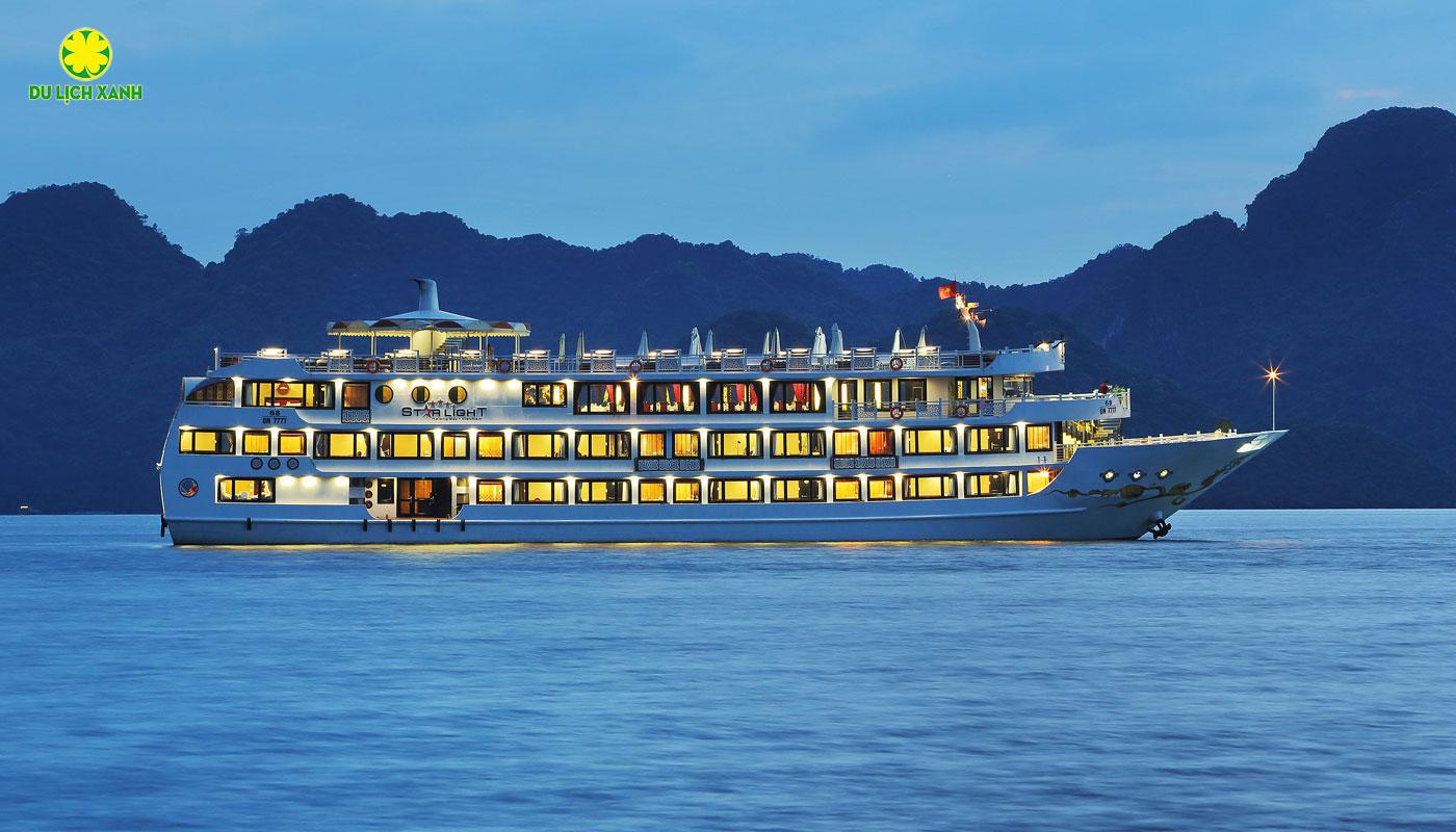 Du thuyền Starlight, Starlight Cruise, Tour du thuyền Hạ Long, Du Lịch Xanh