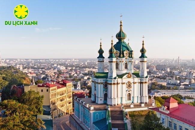 Vé máy bay đi Ukraina, Đại lý vé máy bay đi Ukraina, Viet Green Air, Phòng vé máy bay Du Lịch Xanh