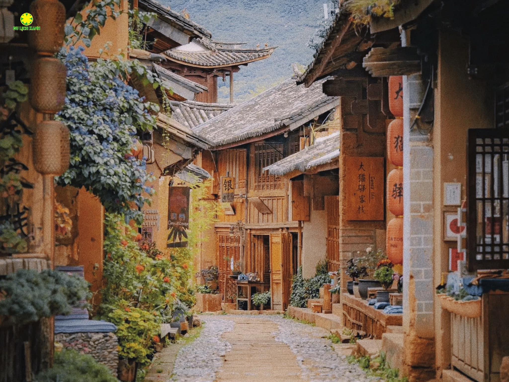 Tour Vân Nam từ Hà Nội 6 ngày 5 đêm, du lịch Trung Quốc, Lệ Giang Shangri-La, Du Lịch Xanh