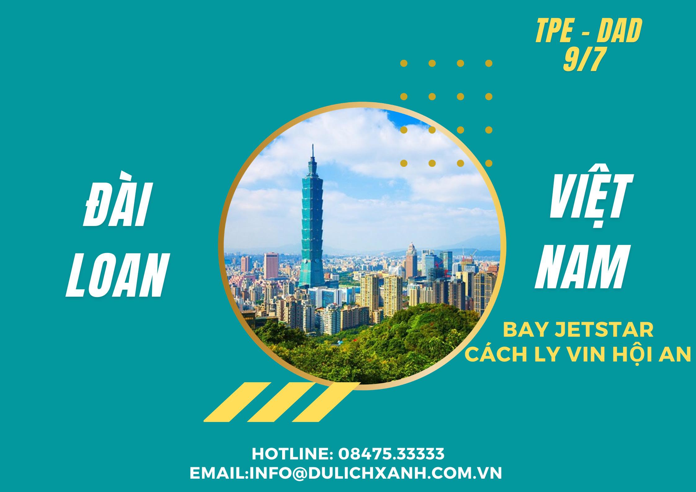 Chuyến bay nhân đạo từ Đài Loan về Việt Nam Tháng 7