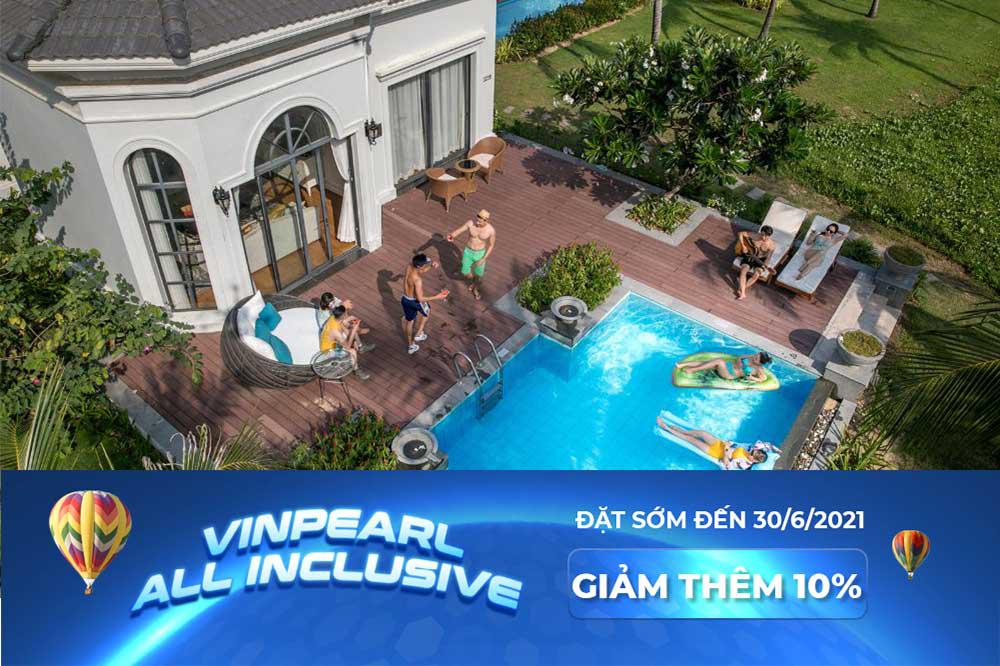 [Phú Quốc] Du lịch an toàn - Nghỉ dưỡng trọn vẹn 5N4Đ phòng/villa Vinpearl