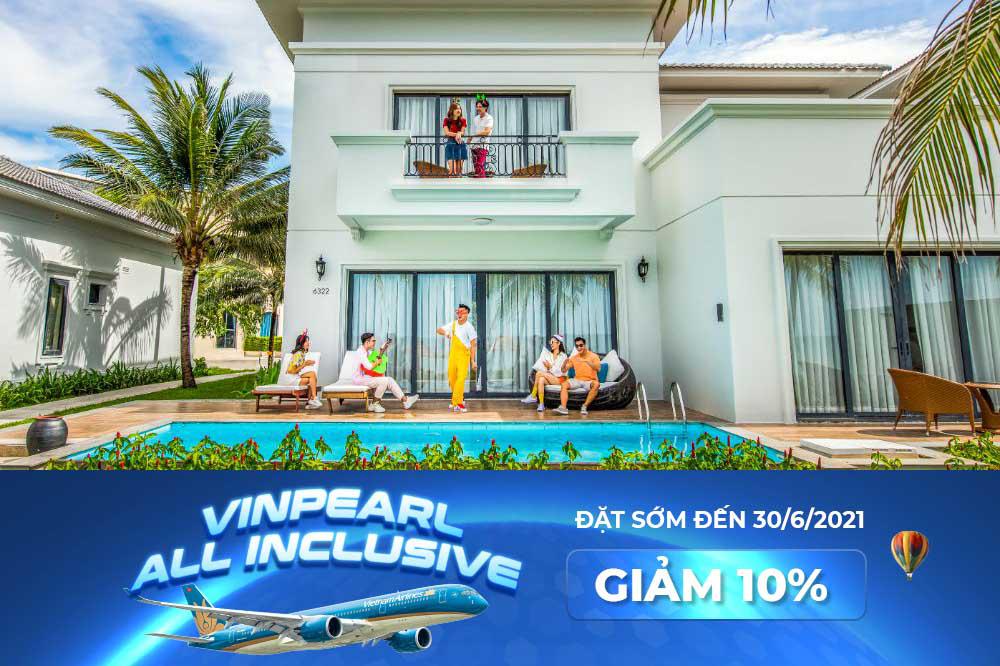 [HN-Phú Quốc] Du lịch an toàn - Nghỉ dưỡng trọn vẹn 15N14Đ | VMB Vietnam Airlines + phòng/villa Vinpearl