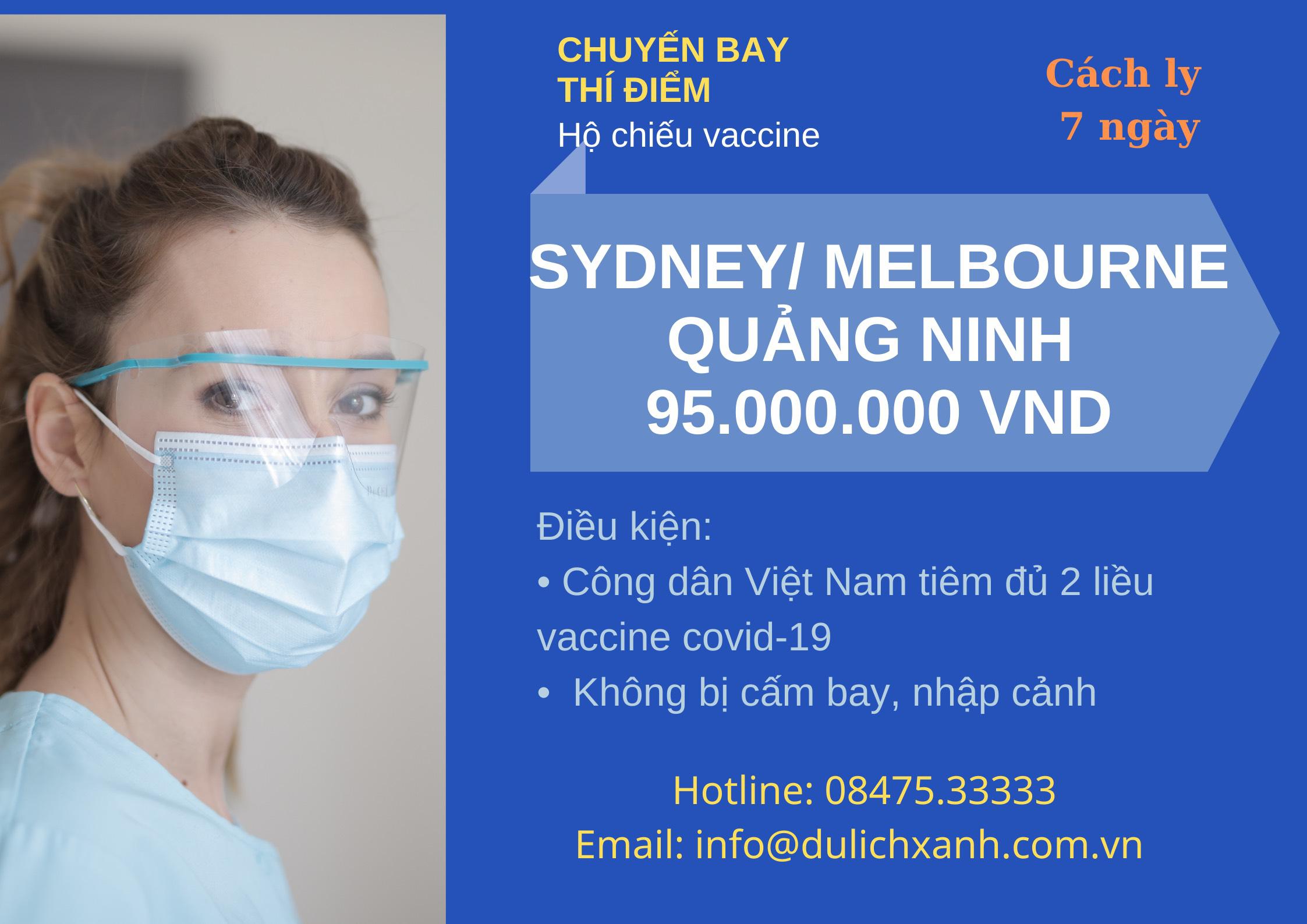 Chuyến bay hồi hương Úc Việt Nam cách ly 7 ngày bay 21/7