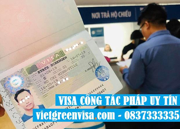 Dịch vụ xin visa Pháp công tác trọn gói