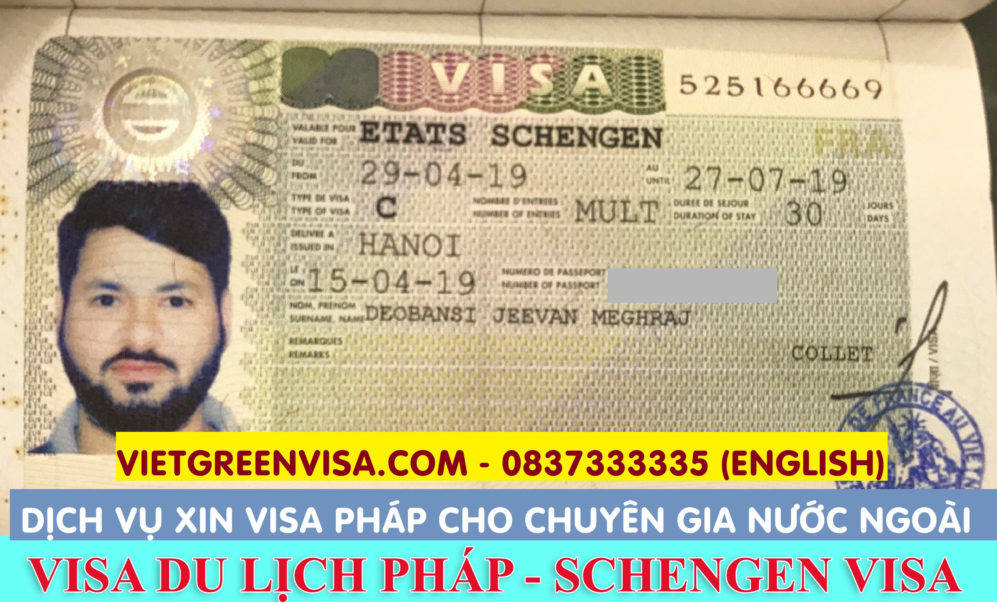 Dịch vụ làm visa công tác Pháp cho người nước ngoài + Phòng chờ Cao cấp + Lấy visa Pháp nhanh