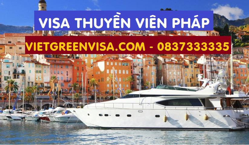 Dịch vụ xin visa Pháp diện Thuyền viên tại Hà Nội