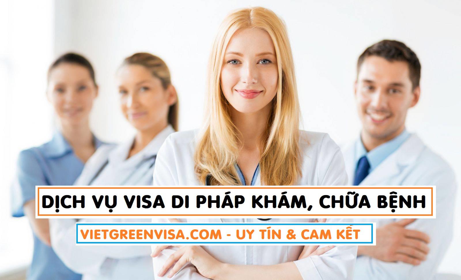 Dịch vụ xin visa đi Pháp khám chữa bệnh cao cấp + Dịch vụ Visa Pháp cao cấp