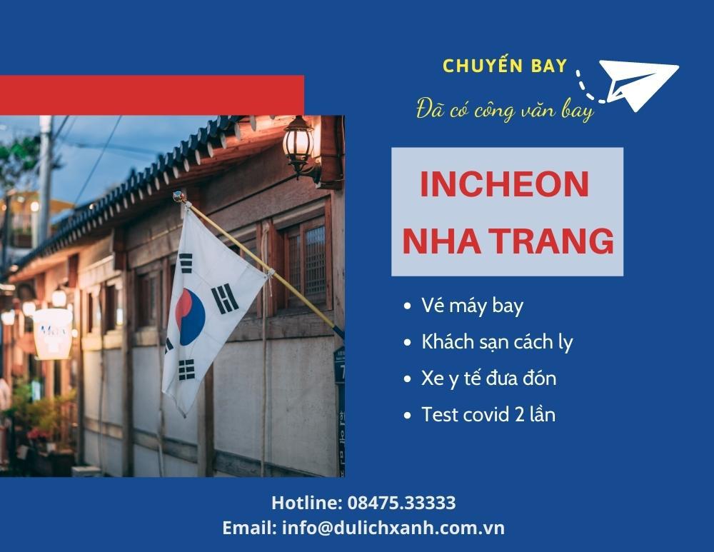 Lịch bay đã có công văn từ Hàn Quốc về Việt Nam tháng 10