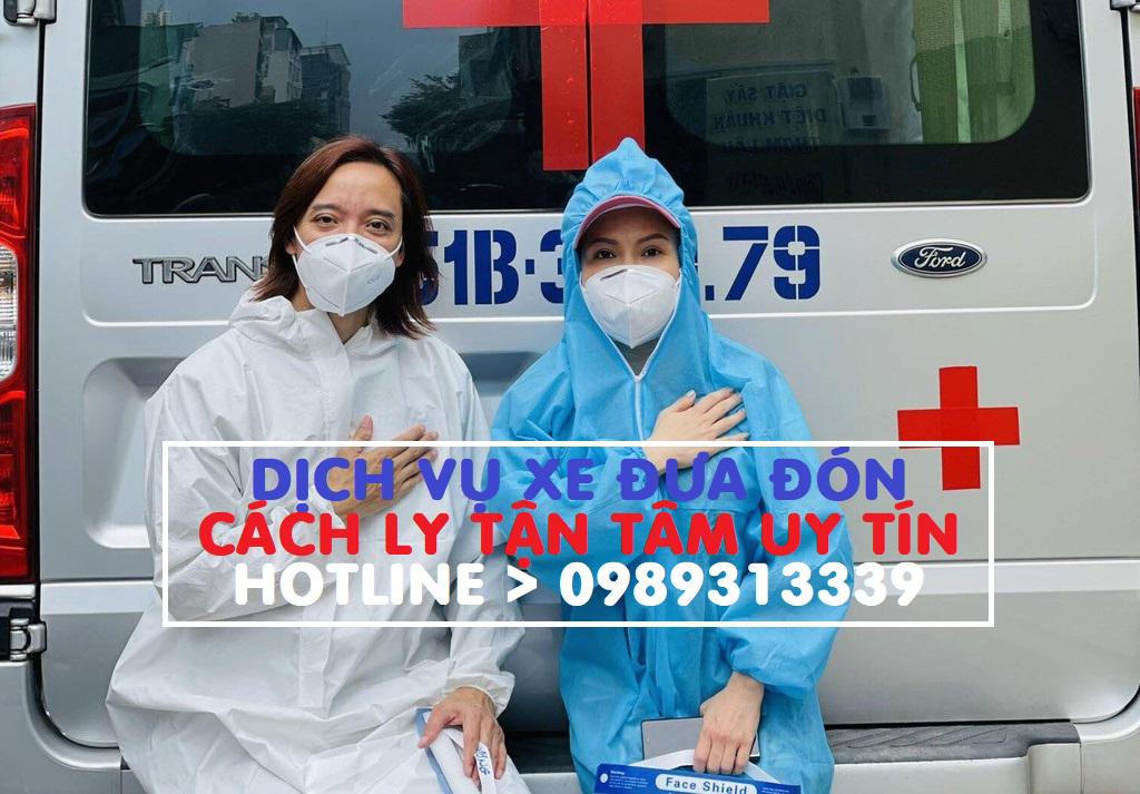 Dịch vụ xe đưa đón cách ly, vận chuyển trong mùa dịch toàn quốc