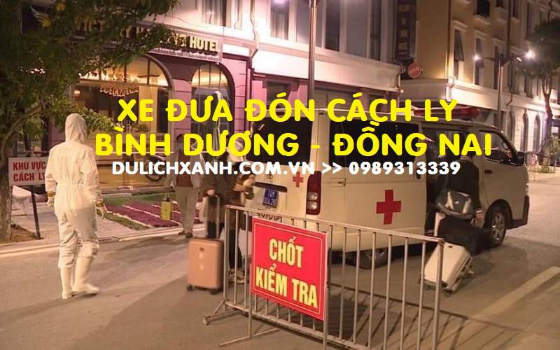 Dịch vụ xe Y tế đưa đón cách ly tại Bình Dương, Đồng Nai