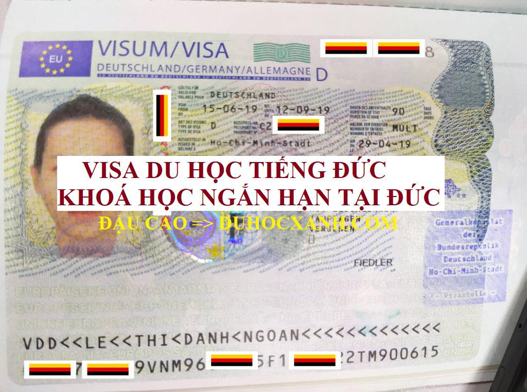 Dịch vụ visa đi Đức học Tiếng và dự khoá học ngắn hạn 