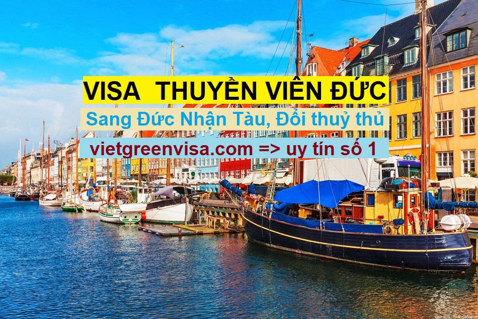 Dịch vụ visa  Đức diện thuyền viên, visa Đức cho đoàn thuỷ thủ