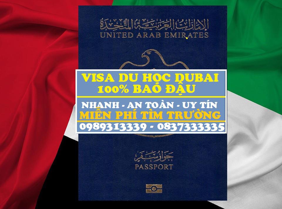 Dịch vụ làm visa du học Dubai, Visa Dubai đi học tiếng, học đại học 