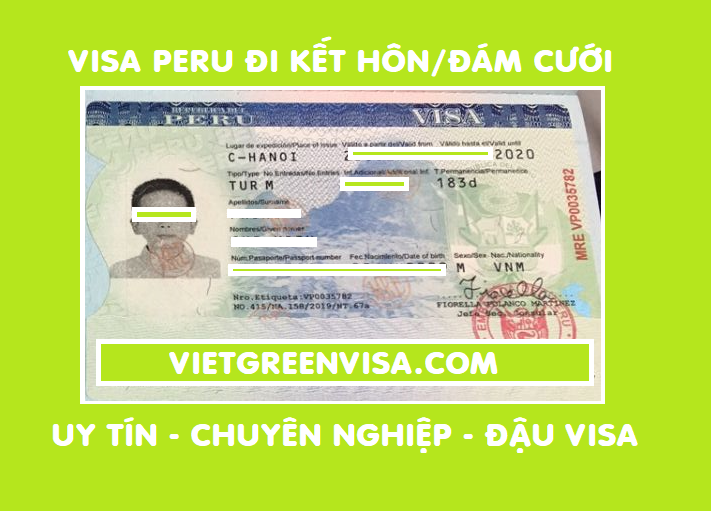 Dịch vụ xin visa Peru kết hôn, sang Peru tổ chức đám cưới