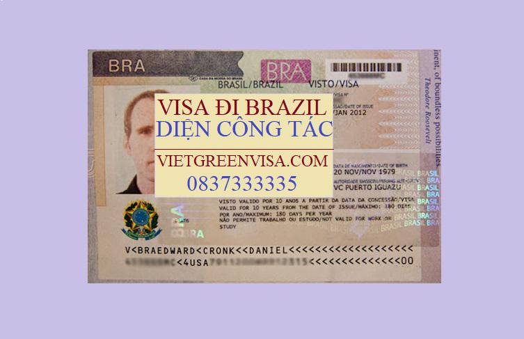 Làm Visa Brazil công tác uy tín, giá rẻ, nhanh gọn