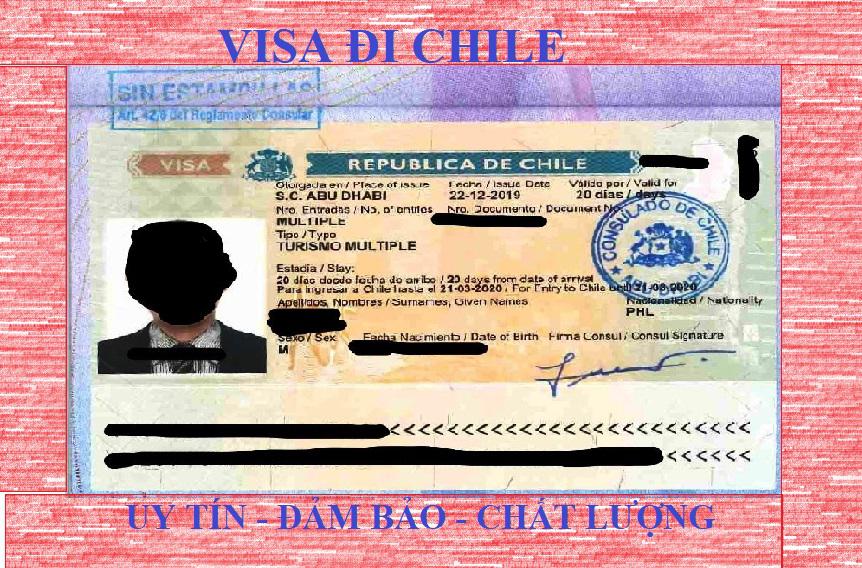 Làm Visa Chile trọn gói tại Hà Nội, Hồ Chí Minh
