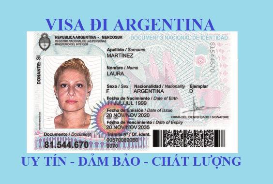 Dịch vụ xin Visa Argentina trọn gói tại Hà Nội, Hồ Chí Minh