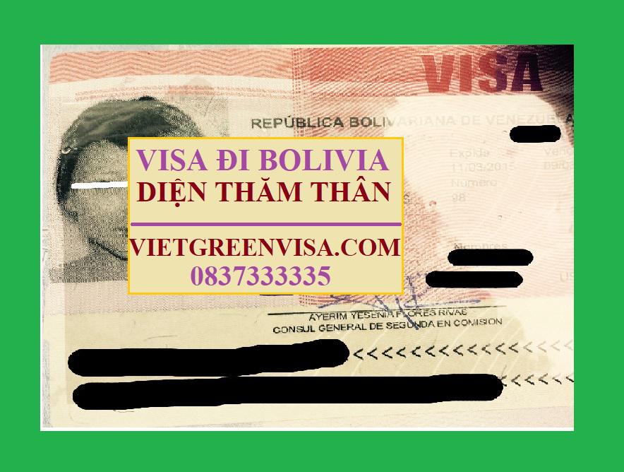 Hỗ trợ xin Visa Bolivia thăm thân, nhanh gọn, giá rẻ