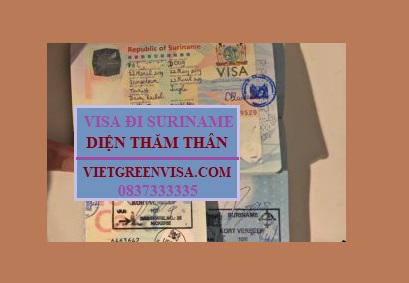 Làm Visa Suriname thăm thân, nhanh gọn, giá rẻ