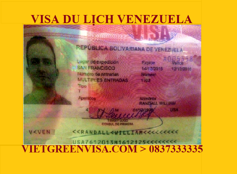 Dịch vụ xin Visa du lịch Venezuela uy tín, trọn gói