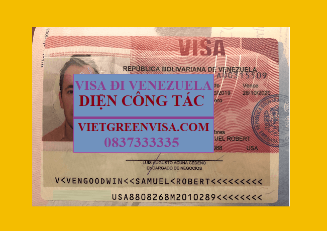 Xin Visa Venezuela công tác uy tín, giá rẻ, nhanh gọn