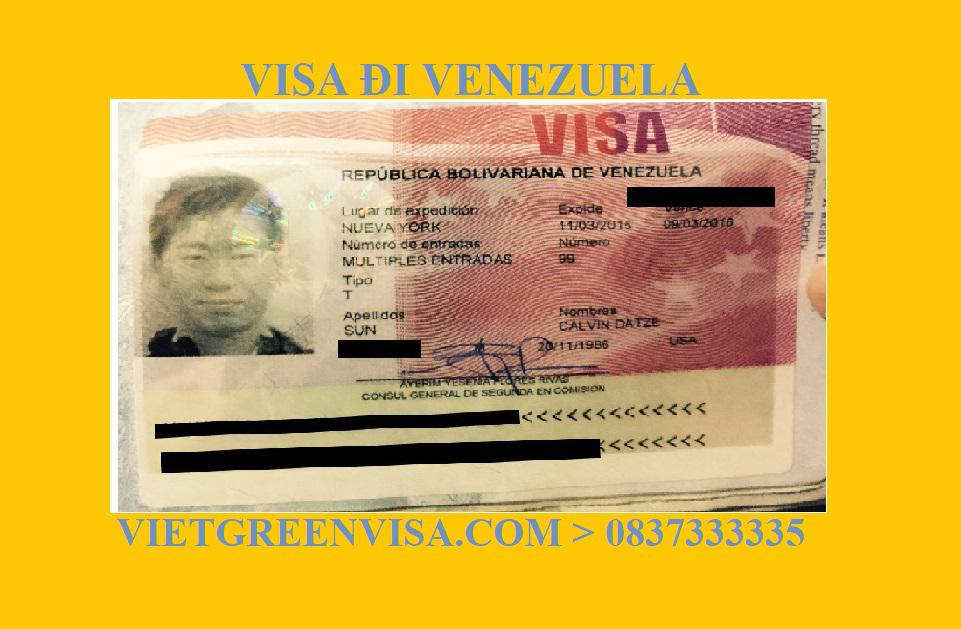 Dịch vụ xin Visa Venezuela trọn gói tại Hà Nội, Hồ Chí Minh