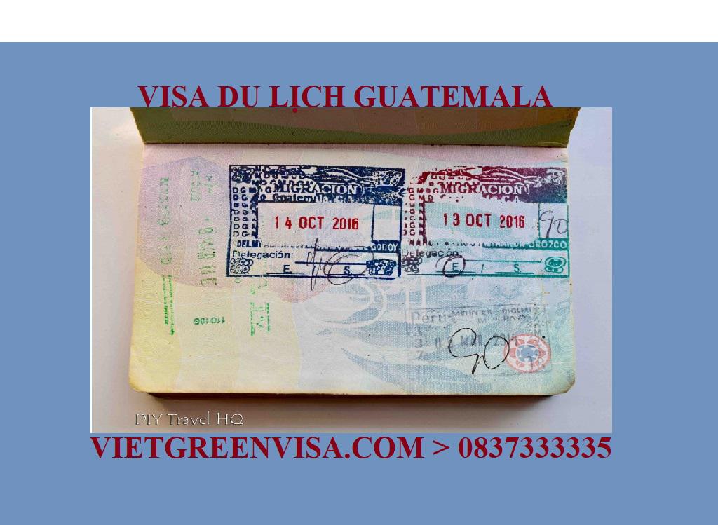 Dịch vụ xin Visa du lịch Guatemala uy tín, trọn gói