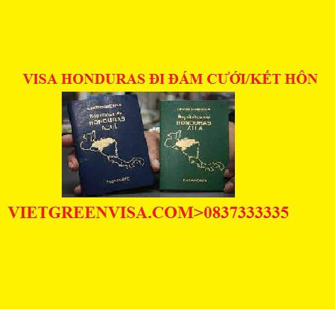 Xin Visa sang Honduras tổ chức đám cưới,kết hôn